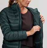 The North Face Sierra Peak Down Jacket - Dark Sage Green - Women's Small