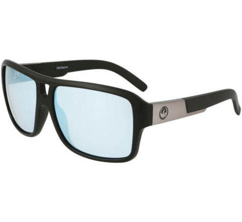 Dragon Sunglasses The Jam Small LL Ion Matte Black/LL Sky Blue Ion Sunglasses