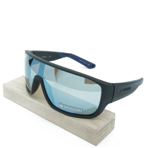 DRAGON VESSEL X LL POLAR | MATTE GREY H2O | LL SUPER BLUE ION POLAR Sunglasses