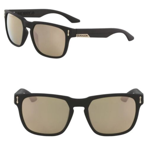 Dragon Sunglasses Monarch LL Ion Matte Black/LL Rose Gold Sunglasses