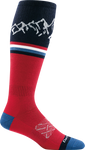 Darn Tough Alpenglow OTC Sock Lightweight Red