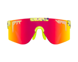 Pit Viper XS The 1993Non-Polarized Mirror, Non-Polarized, Z87+ Safety RatedYellow