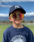 Pit Viper XS The 1993Non-Polarized Mirror, Non-Polarized, Z87+ Safety RatedYellow