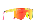 Pit Viper XS The 1993Non-Polarized Mirror, Non-Polarized, Z87+ Safety RatedYellow