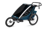 Thule Chariot Cross 2-Seat | Multi Sport Bike Trailer | Majolica Blue - Display Model