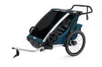 Thule Chariot Cross 2-Seat | Multi Sport Bike Trailer | Majolica Blue - Display Model