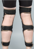 WRSI Animas Knee/Shin Pads Black/Orange S/M