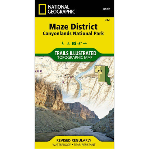 National Geographic Maze District: Canyonlands National Park 312