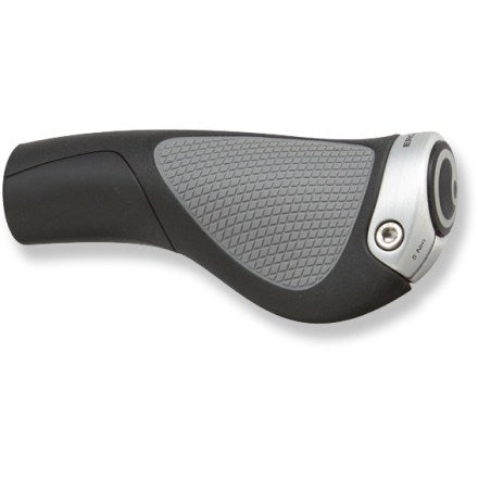 Ergon GP1 Grips - Black/Gray Lock-On Standard Large Pair