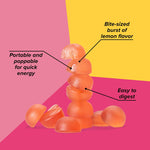 Honey Stinger Organic Energy Chews Pink Lemonade - single