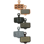 SRAM Disc Brake Pads - Organic Compound Steel Backed Powerful For Level Elixir and 2-Piece Road
