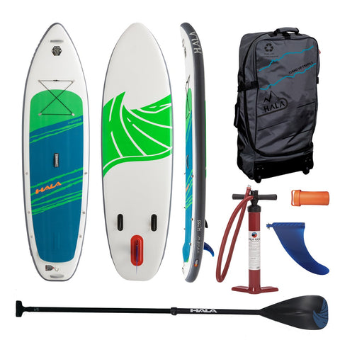 Hala Hoss Inflatable SUP Paddleboard Kit - Diplay Model