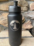 EMS Vacuum Insulated Stainless Steel Water Bottle | 22oz
