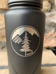 EMS Vacuum Insulated Stainless Steel Water Bottle | 22oz