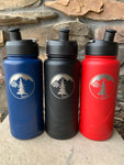 EMS Vacuum Insulated Stainless Steel Water Bottle | 22oz