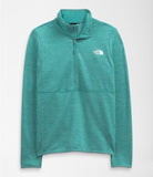 The North Face Women's Canyonlands Quarter Zip Porcelain Green Heather  L