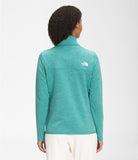 The North Face Women's Canyonlands Quarter Zip Porcelain Green Heather  L