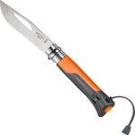 Opinel No. 08 Stainless Steel Folding Knife Outdoor Sport, Orange
