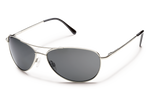Suncloud Patrol Polarized Sunglasses Silver/Gray