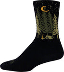 SockGuy Wool Camper Socks - 6 inch, Black, Small/Medium