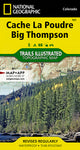 National Geographic 101 - National Geographic Cache La Poudre / Big Thompson Map