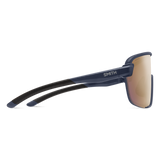 Smith Unisex Sunglass Bobcat - Matte French Navy || ChromaPop Rose Gold Mirror