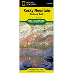 National Geographic Rocky Mountain National Park Map 200